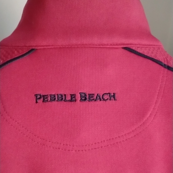 Pullover/Jacket Zip up NWOT Men's pebble beach performance - Picture 7 of 9